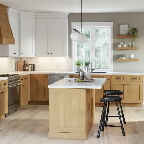 Warm and Soothing Cabinets for Your Kitchen Oasis