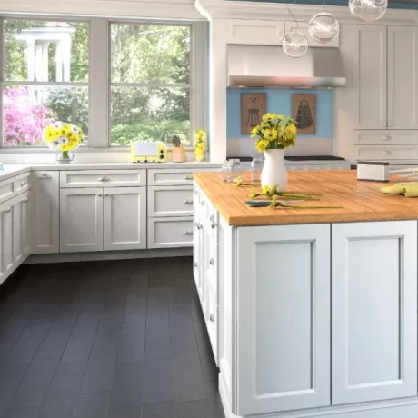Forevermark Uptown White Kitchen Cabinets: Timeless Elegance with Modern Convenience