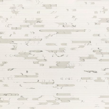 Brittanicca Block™: Parallel Veining on Milky White Background - Kitchen Countertop
