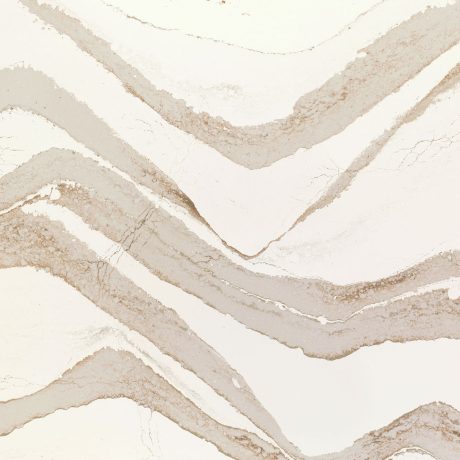 Brittanicca Gold Cool™: Multihued Streams on Crisp, Cool Background - Kitchen Countertop