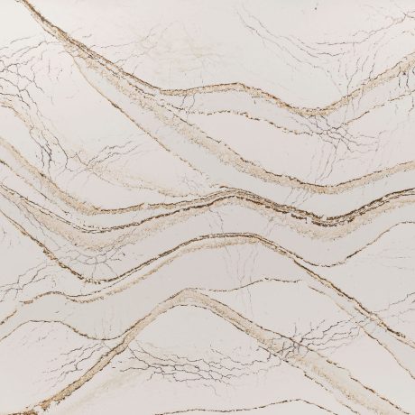 Clovelly™: Creamy Background with Copper and Brown Veins - Kitchen Countertop