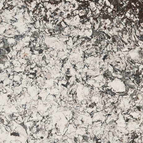 Huntley™: White Cream Base with Walnut-Brown Accents - Kitchen Countertop