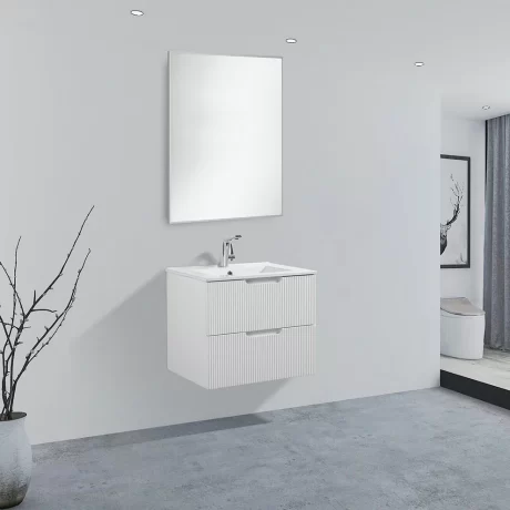 iStyle V9018 Sylvia Series Wall Hung Vanity & Ceramic Sink