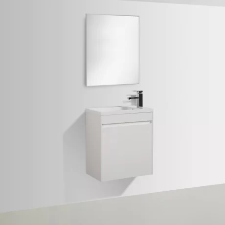 iStyle V9017 Series Slice Wall Hung Vanity & Acrylic Basin