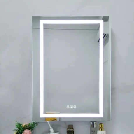 New Feature Add-on Outlet plug & reset Ana MC Series LED Medicine Cabinet