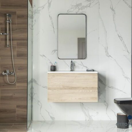 Simena 30" Oak Bathroom Cabinet